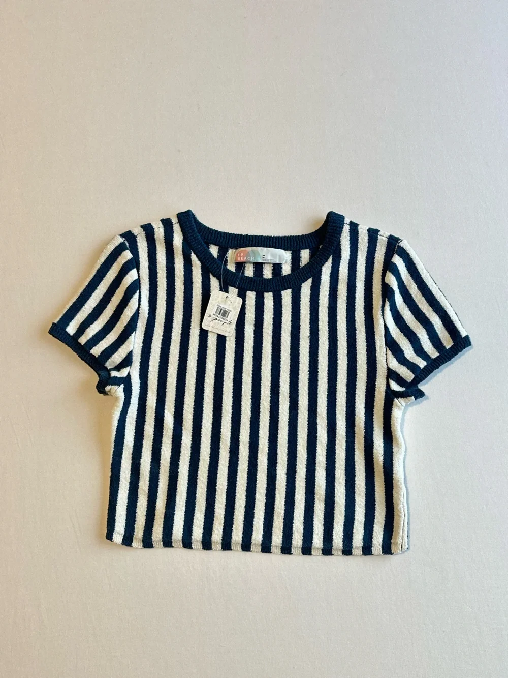 Free People Beach Striped Top